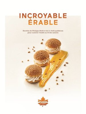 cover image of Incroyable érable
